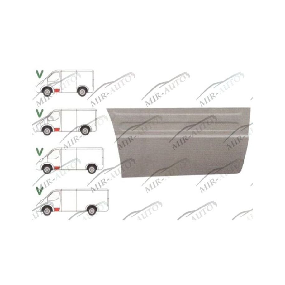 Door Plate Repair Panel