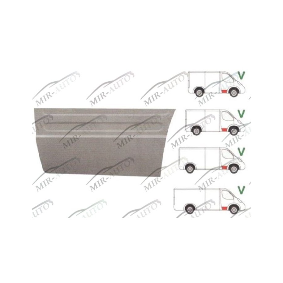 Door Plate Repair Panel