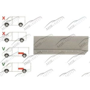 Galinio sparno rem. komplektas