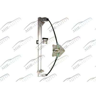 Power window regulator w/o motor