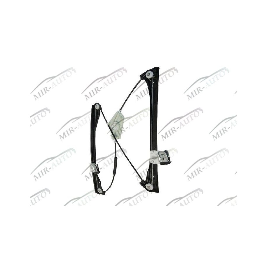Power window regulator w/o motor