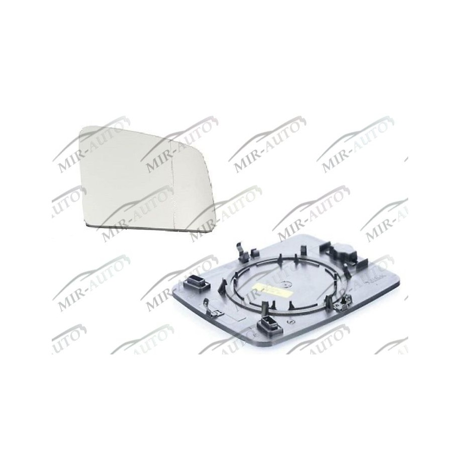 Door mirror glass base