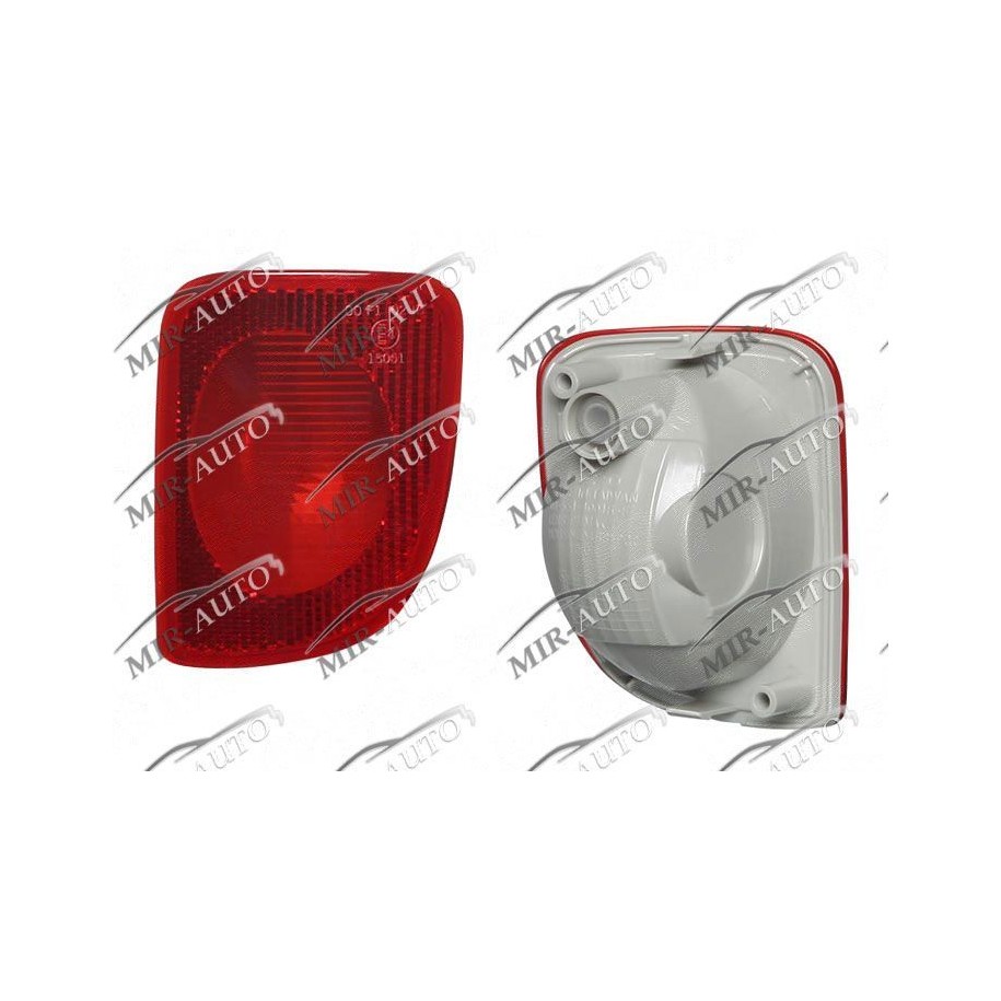 Tail fog lamp cover