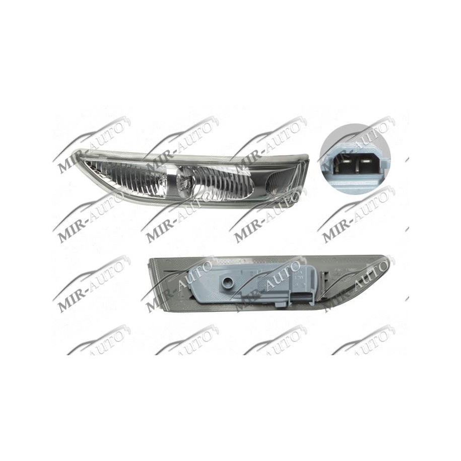 Mirror side indicator