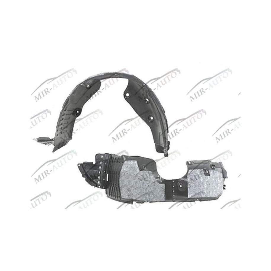 Plastic inner fender