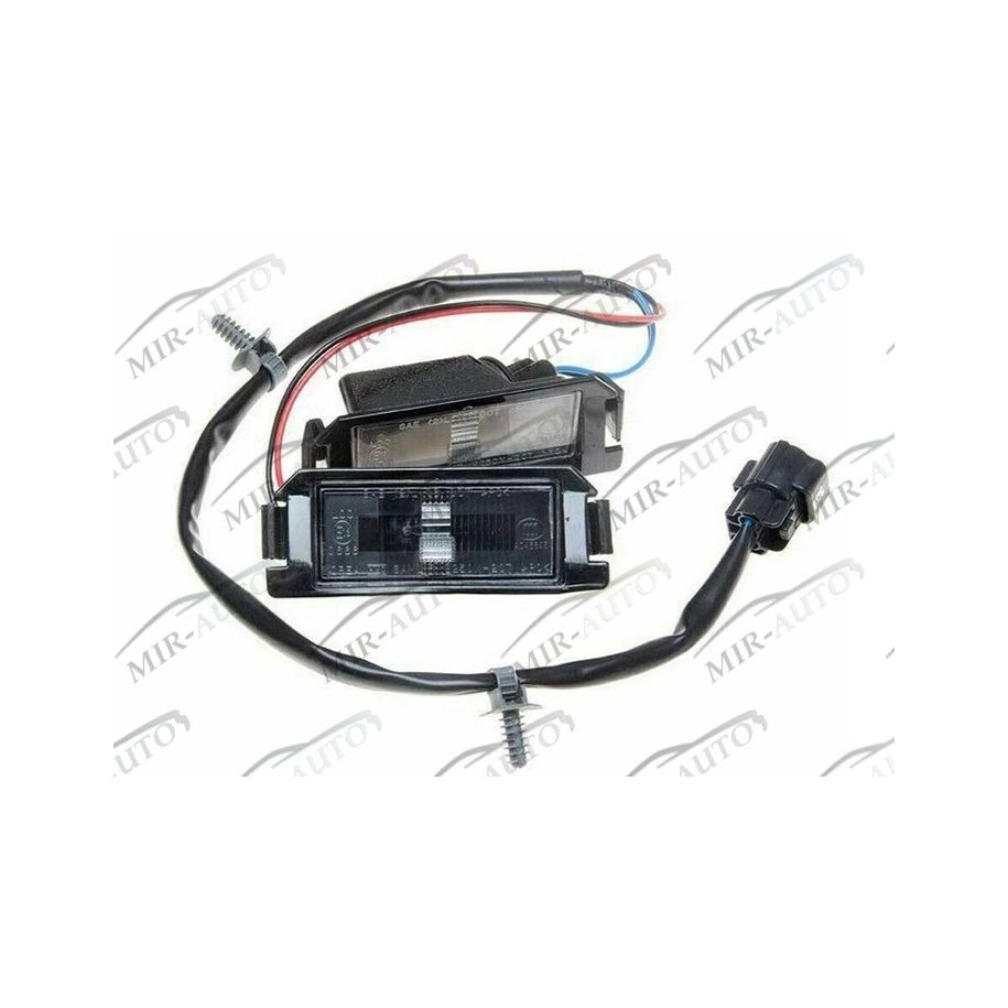 Фара номерного знака