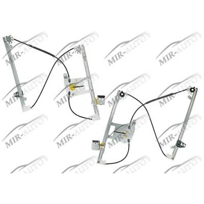 Power window regulator w/o motor