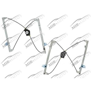 Power window regulator w/o motor