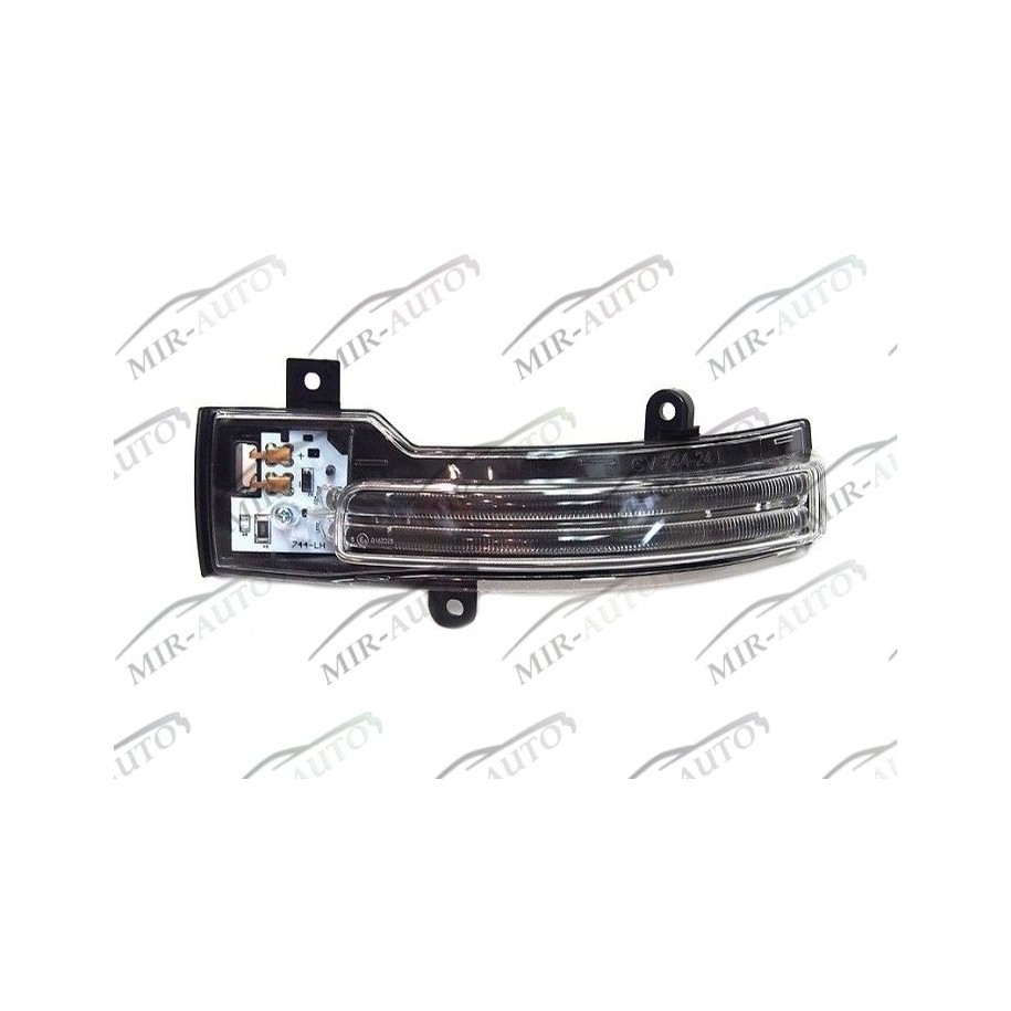 Mirror side indicator