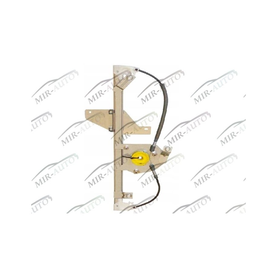 Power window regulator w/o motor