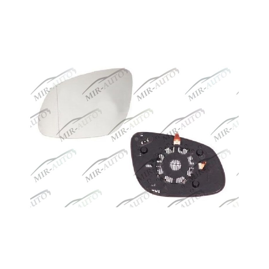 Door mirror glass base