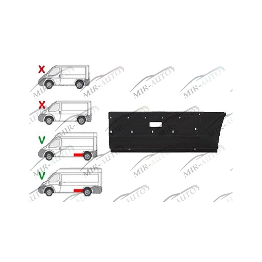 Galinio sparno rem. komplektas