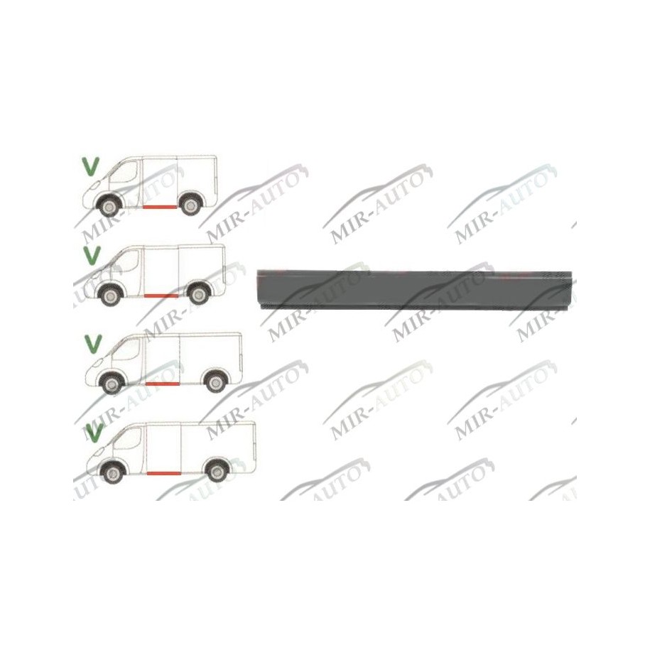 Repair Piece Of Side Panel