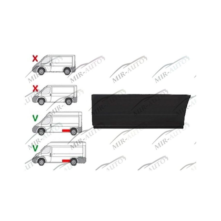 Galinio sparno rem. komplektas