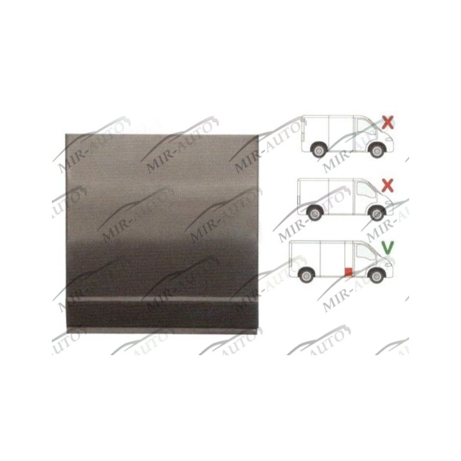 Repair Piece Of Side Panel