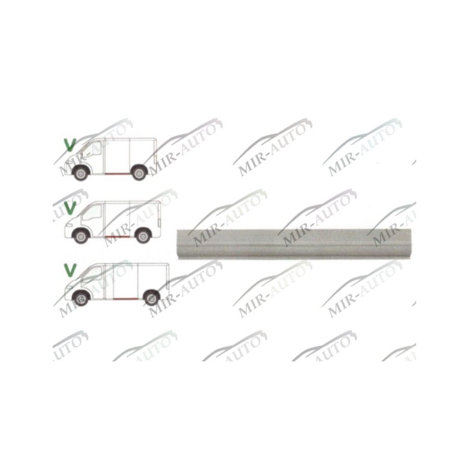 Repair Piece Of Side Panel