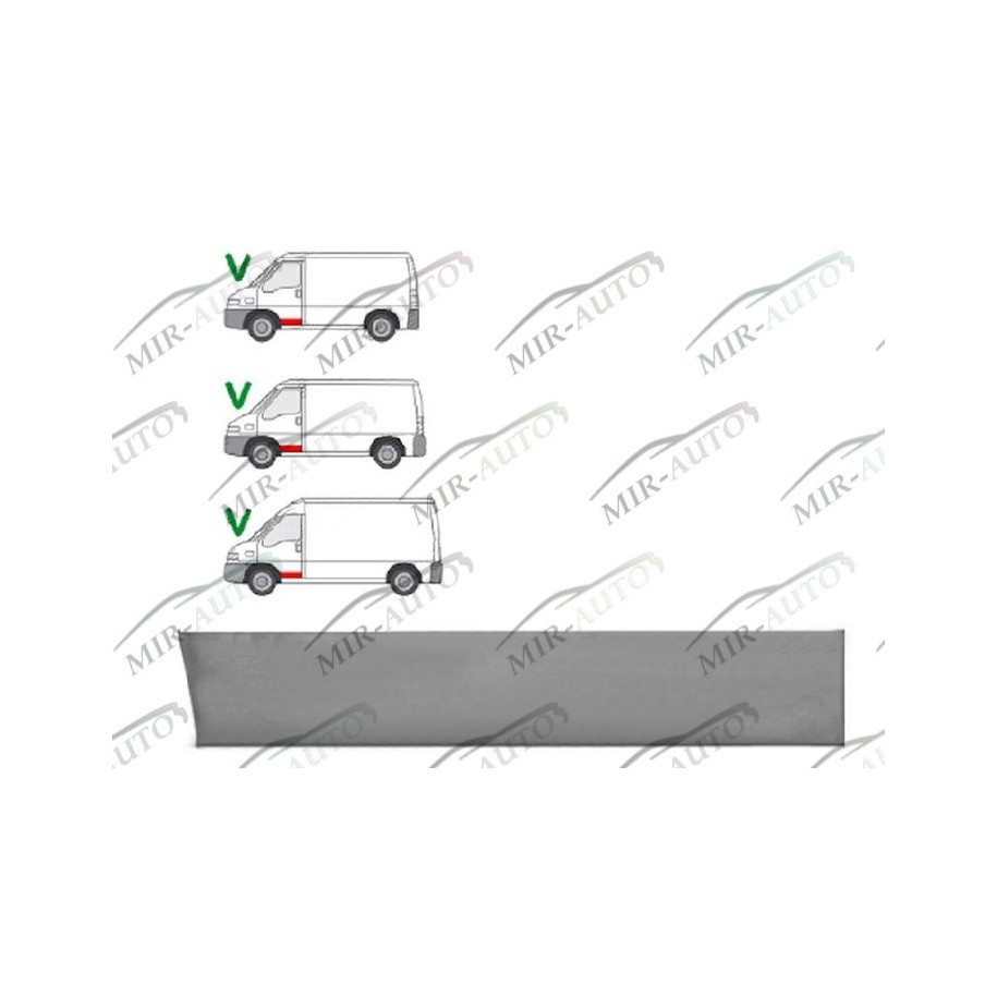 Door Plate Repair Panel