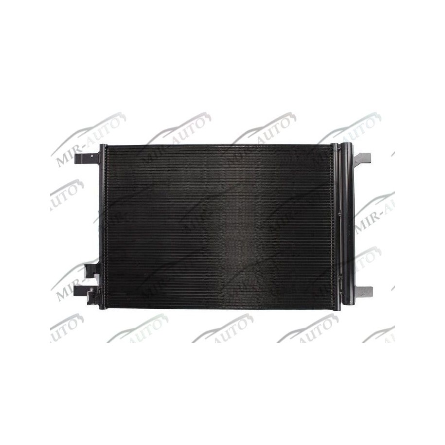 AC condenser with integrated receiver drier