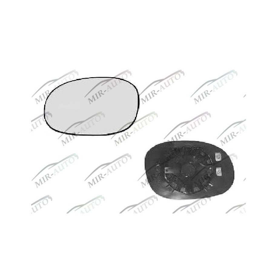 Door Mirror Glass Base