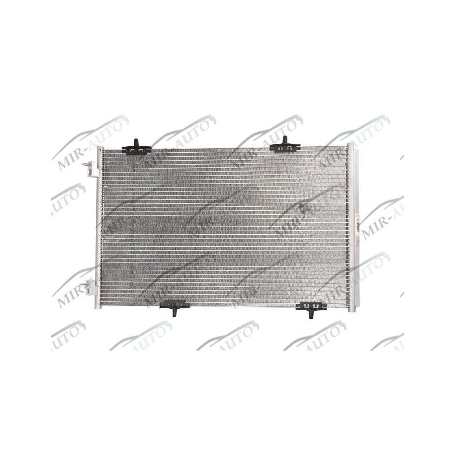 AC condenser with integrated receiver drier