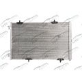 AC condenser with integrated receiver drier