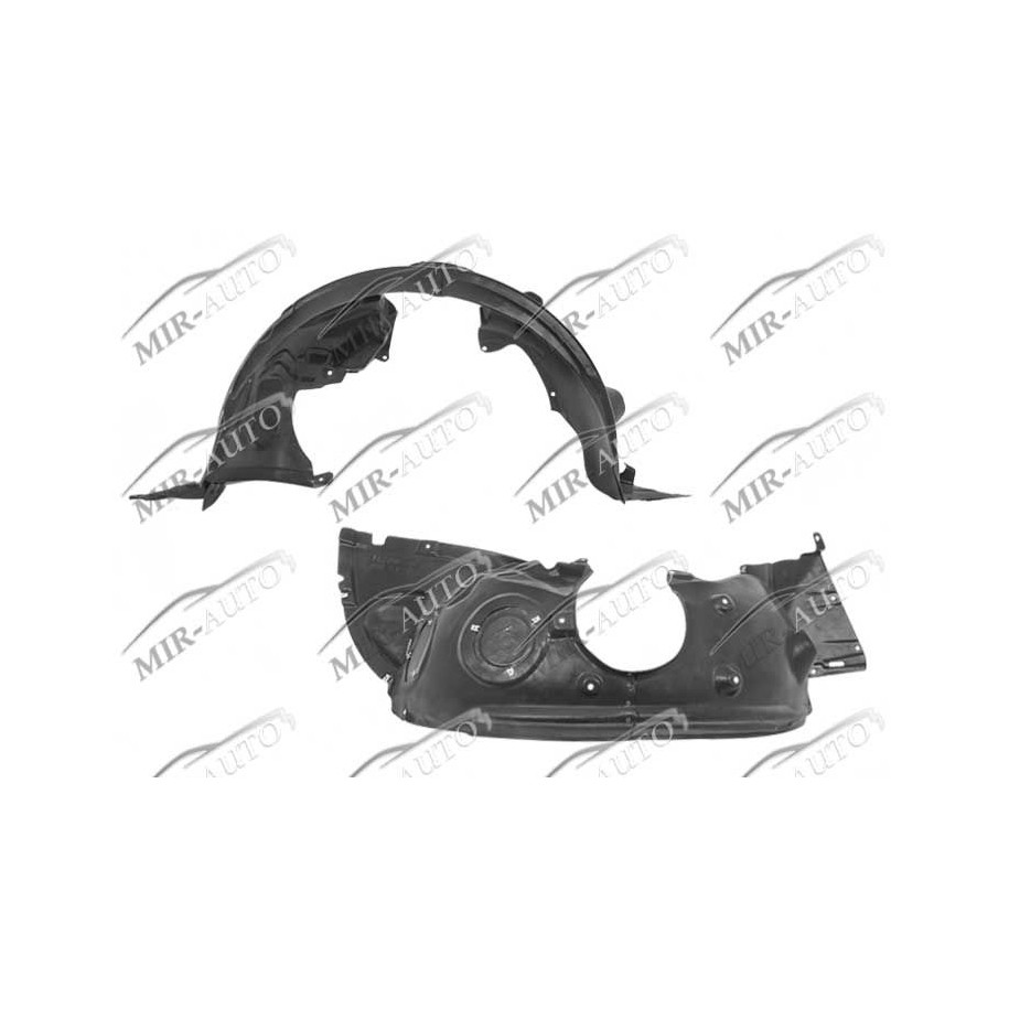 Plastic inner fender