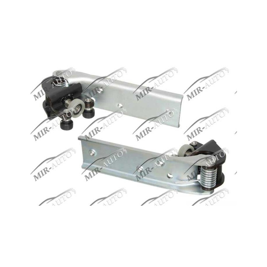 Sliding door pulleys