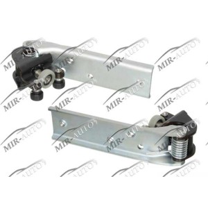 Sliding door pulleys