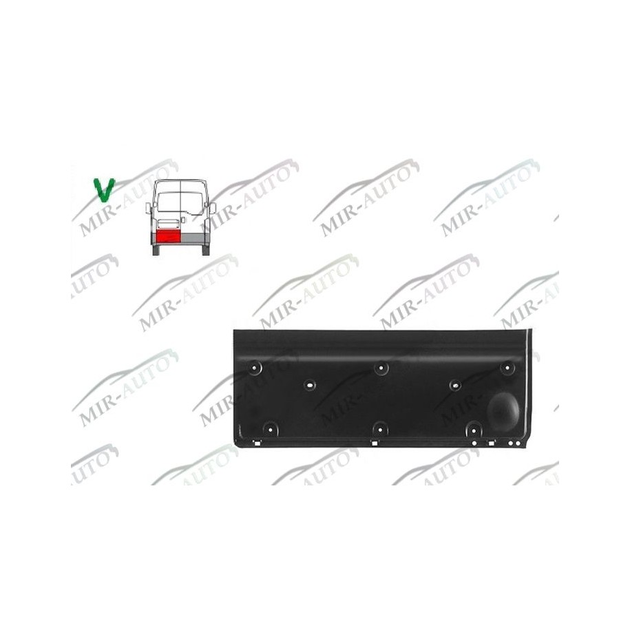 Door Plate Repair Panel