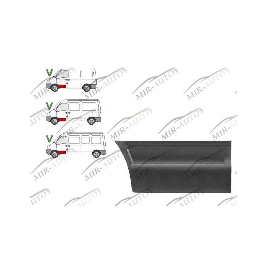Door Plate Repair Panel
