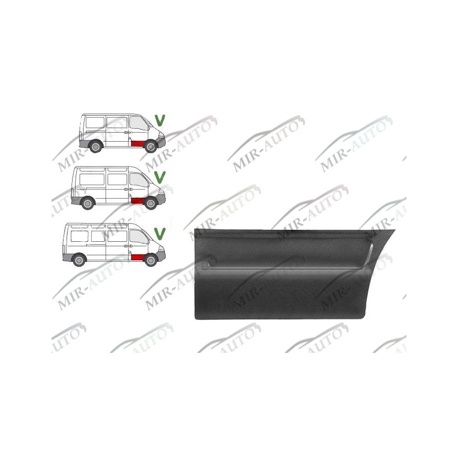 Door Plate Repair Panel