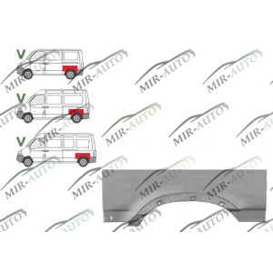 Ремкомплект крыла заднего