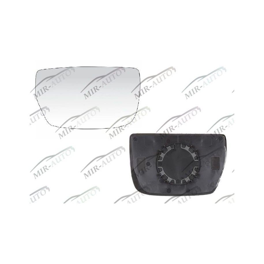 Door mirror glass base