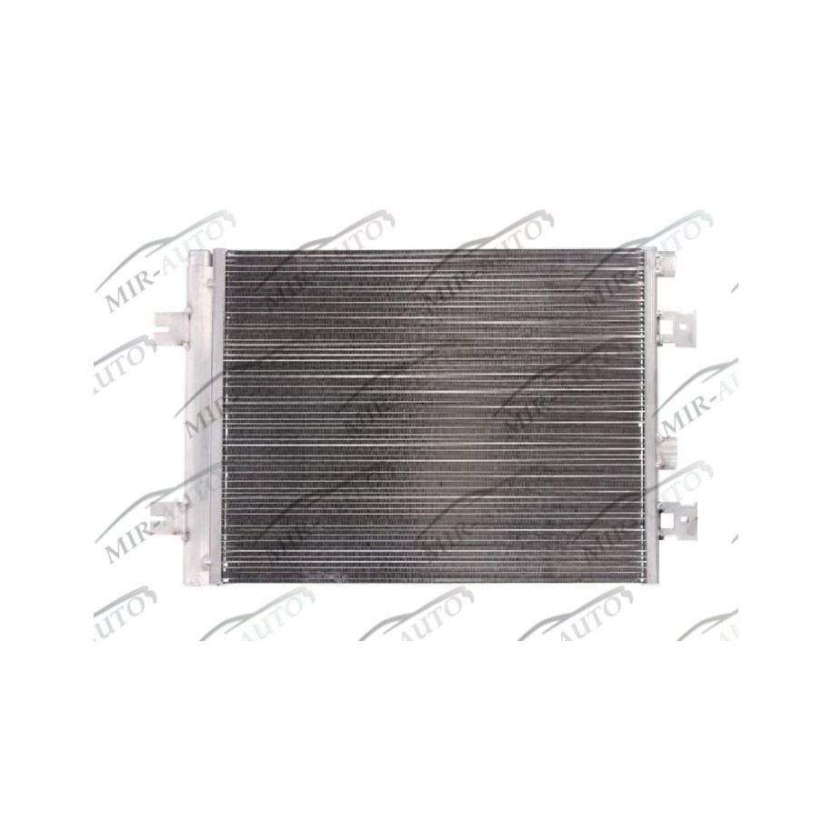 AC condenser with integrated receiver drier