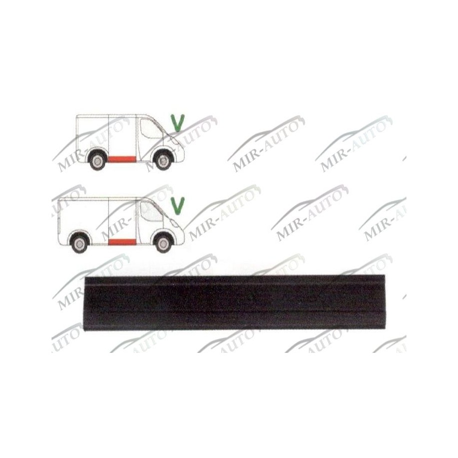 Door Plate Repair Panel