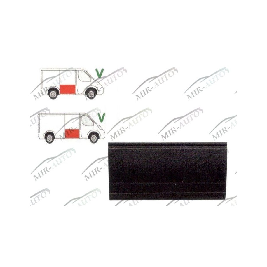 Door Plate Repair Panel