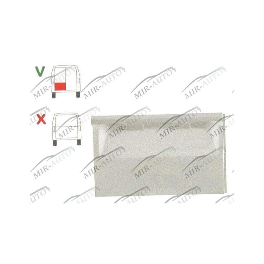 Door Plate Repair Panel