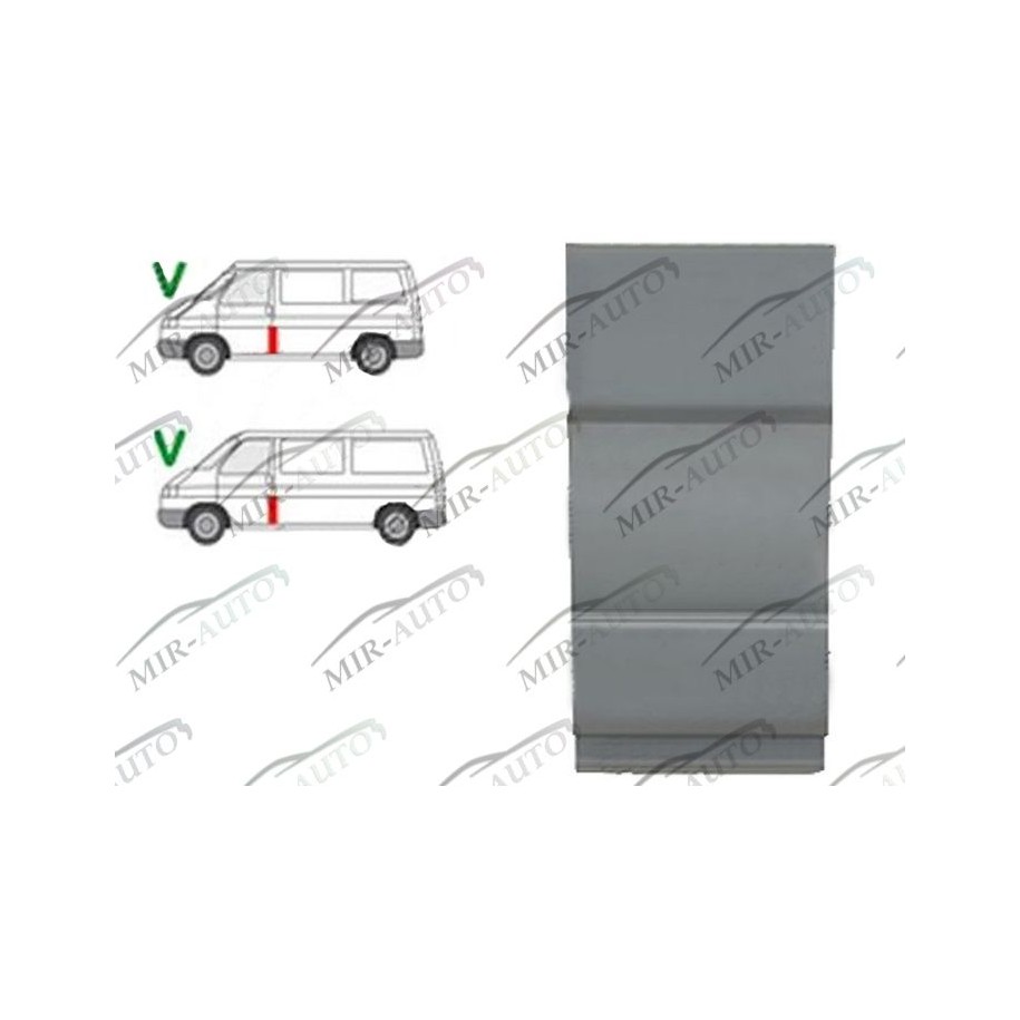 Repair Piece Of Side Panel