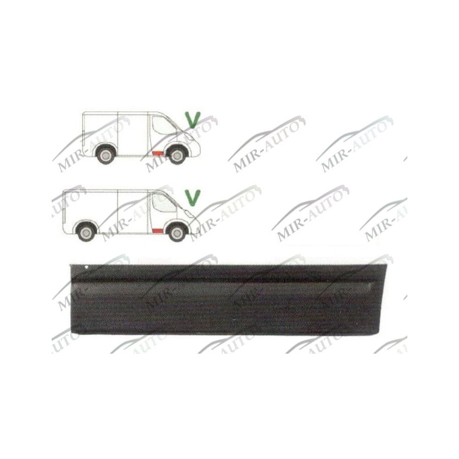 Door Plate Repair Panel