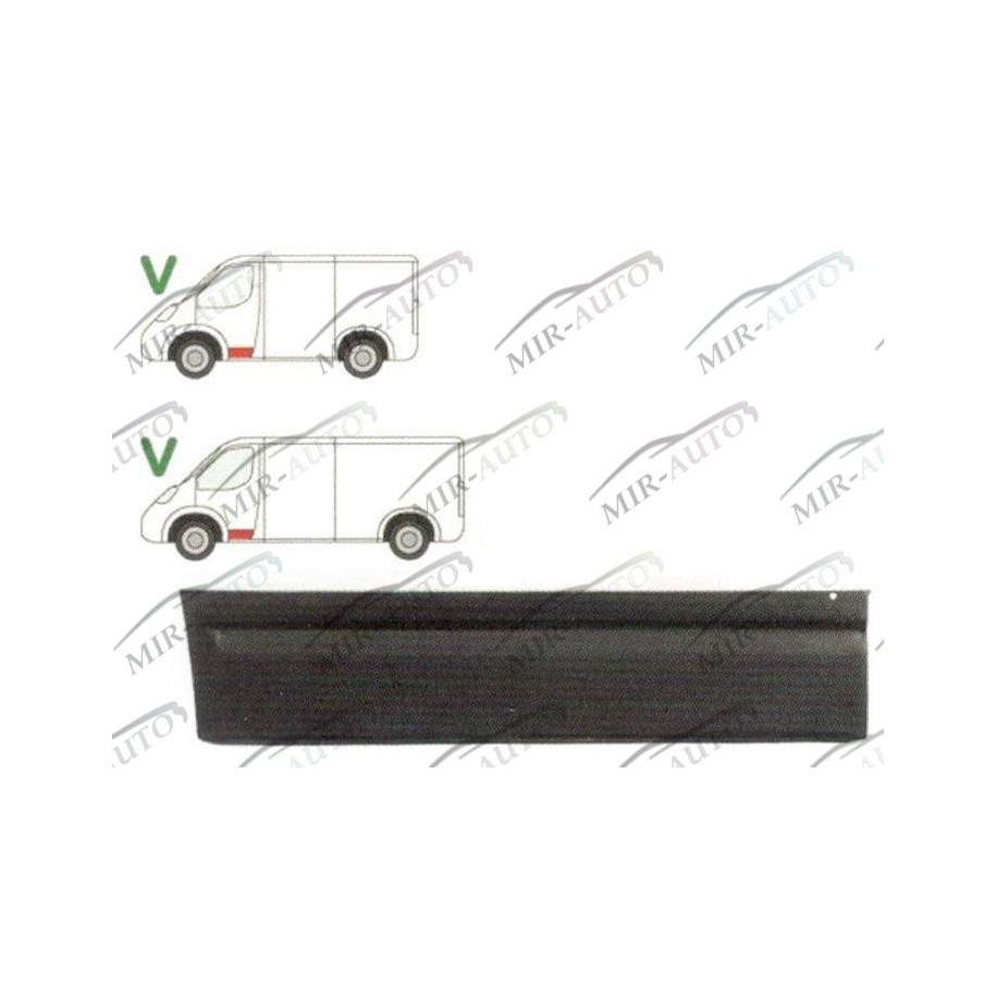 Door Plate Repair Panel