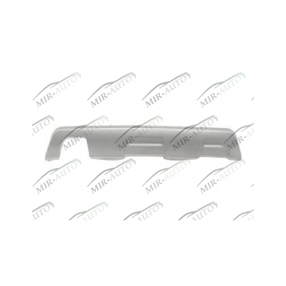 Bumper spoiler, rear