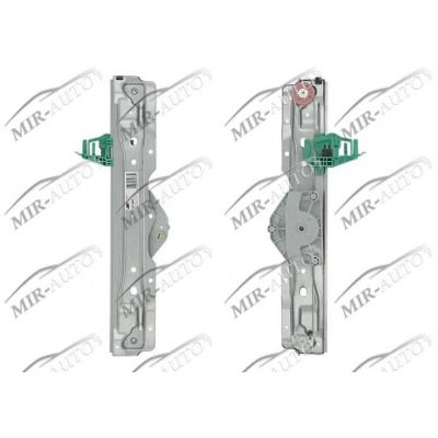 Power window regulator w/o motor