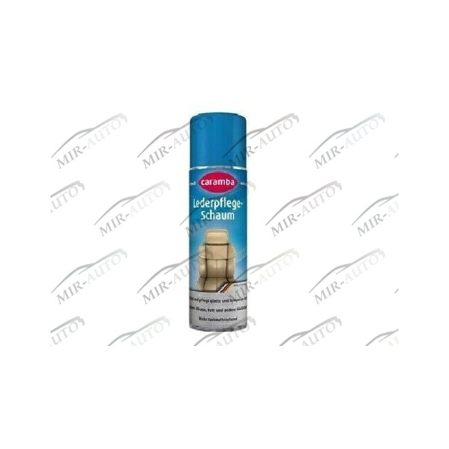 Leather cleaner mousse