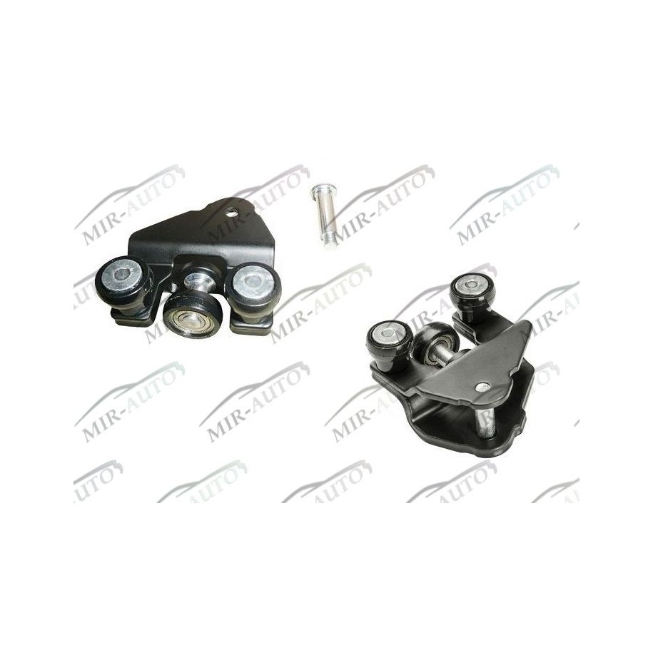 Sliding door pulleys