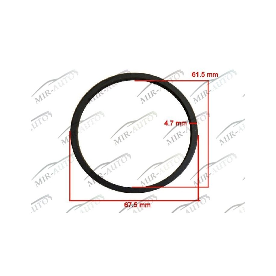 grooved gasket