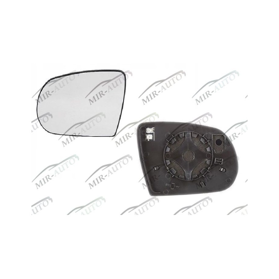 Door mirror glass base