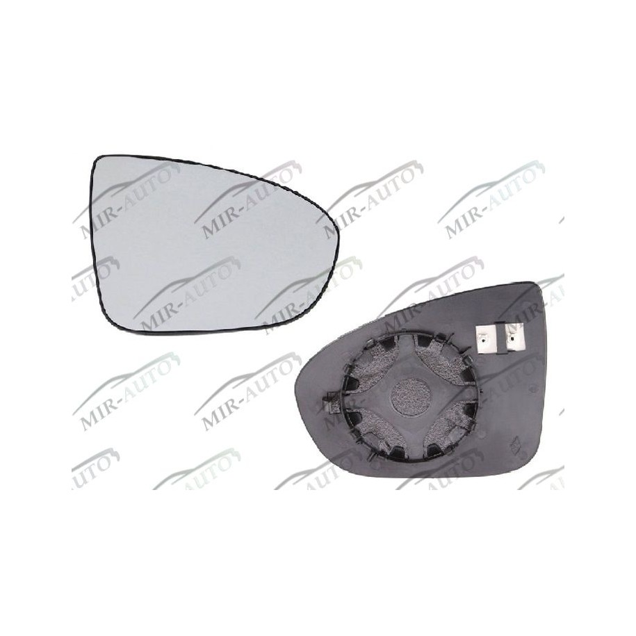 Door mirror glass base