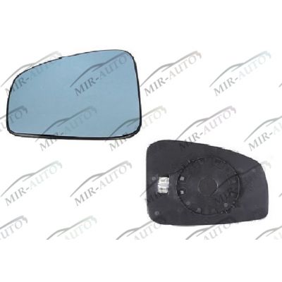 Door mirror glass base