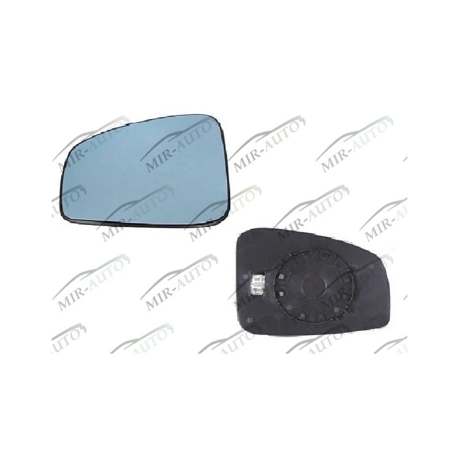 Door mirror glass base