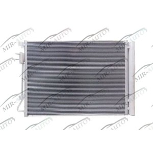 AC condenser with integrated receiver drier